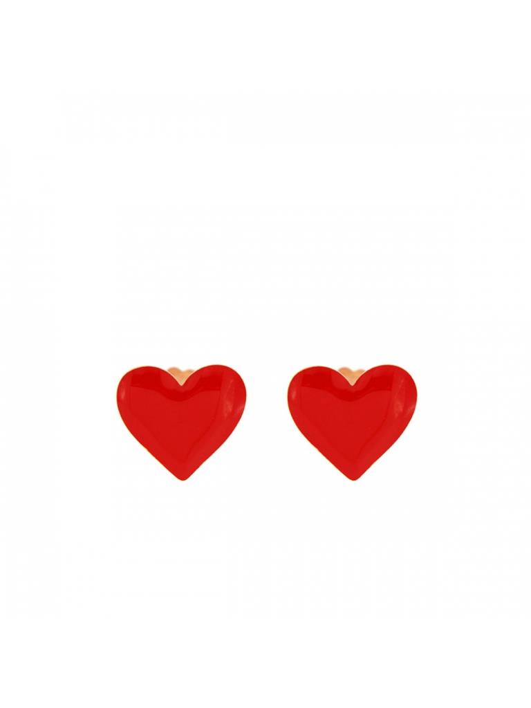 ORECCHINO AG 925% LOBO SMALTATI CUORE - RUE DES MILLE