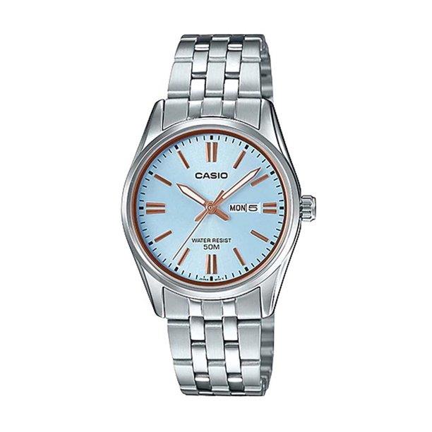 Orologio Casio Acciaio Donna Azzurro CASIO Gioielleria Lorenzo Segoni