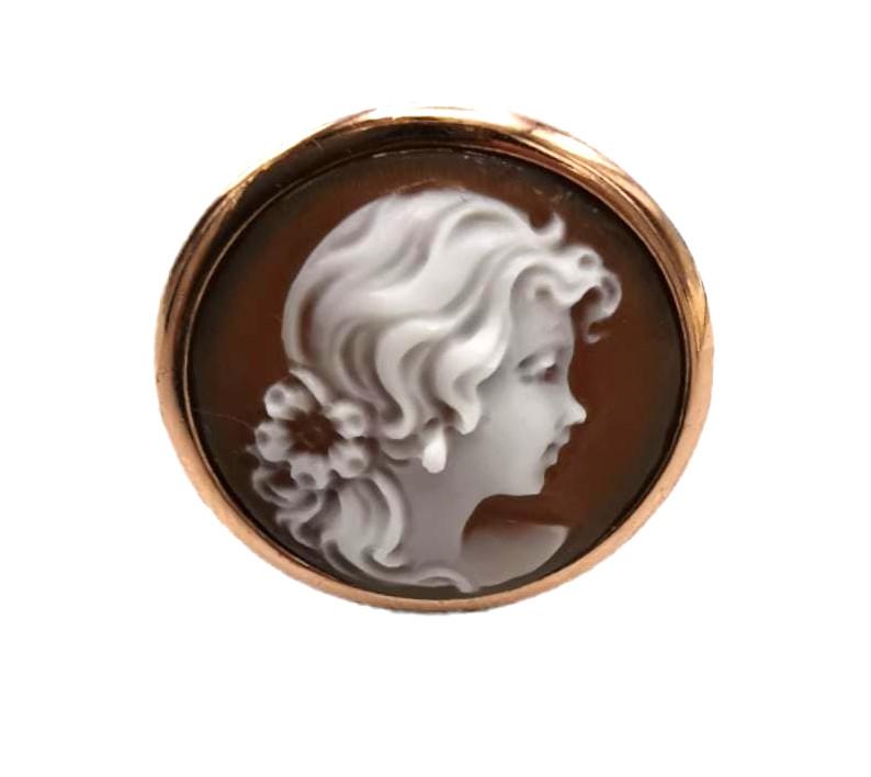 Anello Cameo Italiano Madame Deco - CAMEO ITALIANO