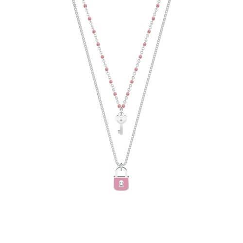 Collana doppia Kidult Love Lucchetto - KIDULT