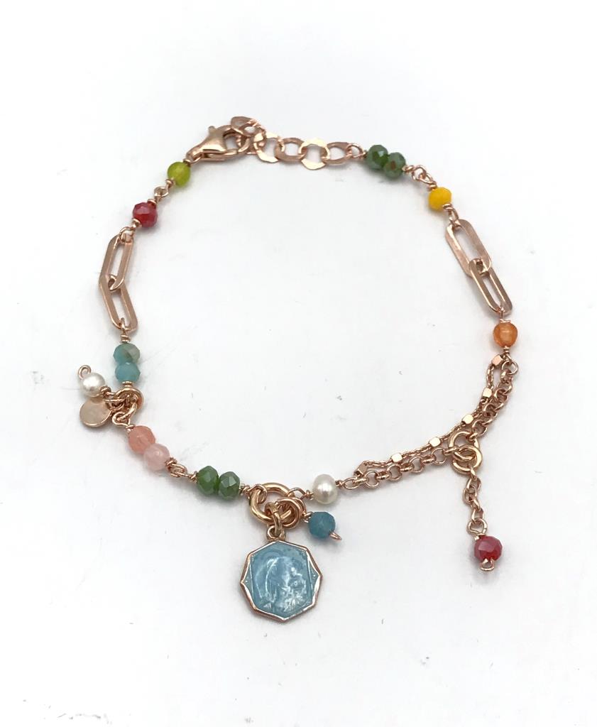 Bracciale Sacramore Firenze Immagine Sacra Celeste - SACRAMORE FIRENZE