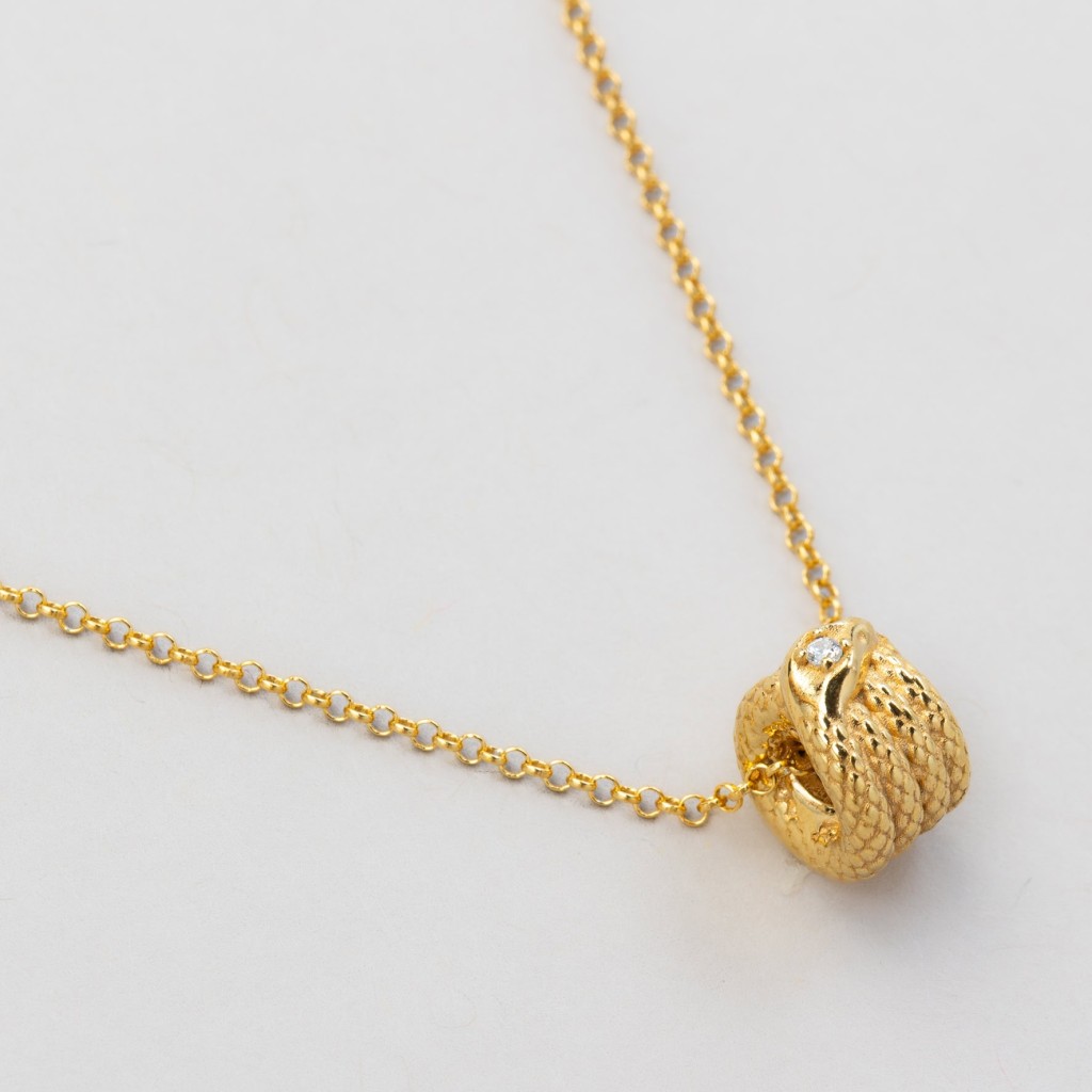 Collana Rocchetto Serpente - VERSARI ACCESSORIES