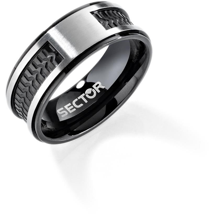 Anello Uomo Sector Row Black - SECTOR