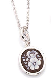 Pendente Cameo italiano Fiori - CAMEO ITALIANO