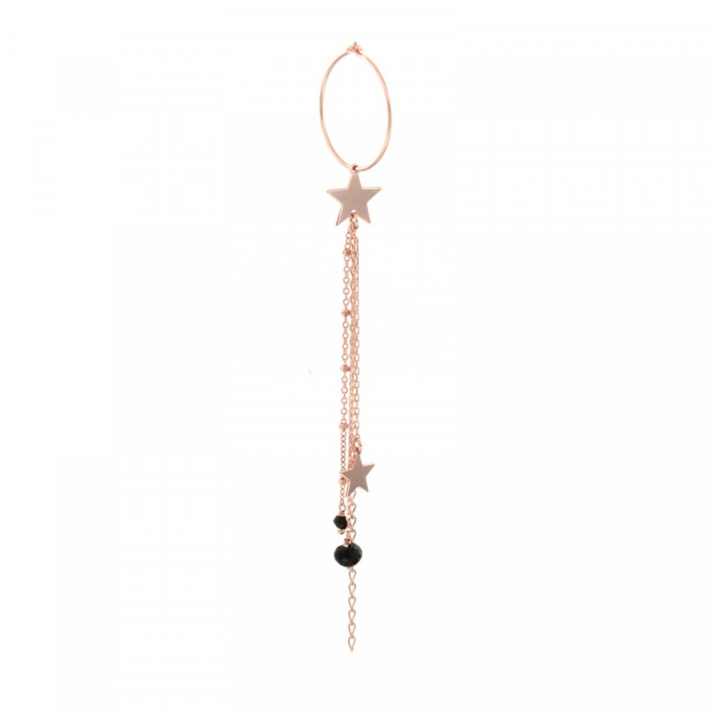 ORECCHINO SINGOLO CERCHIO 19 MM CON COMETA - MAMAN ET SOPHIE