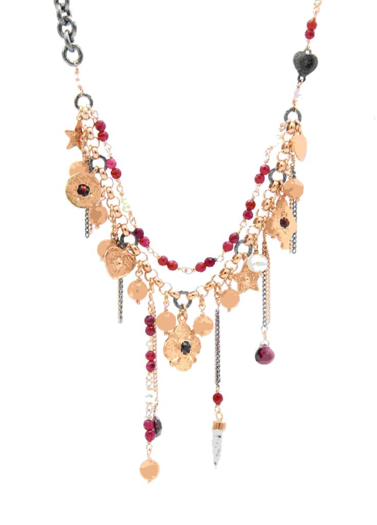 Collana sacramore Firenze Multiciondolo - SACRAMORE FIRENZE