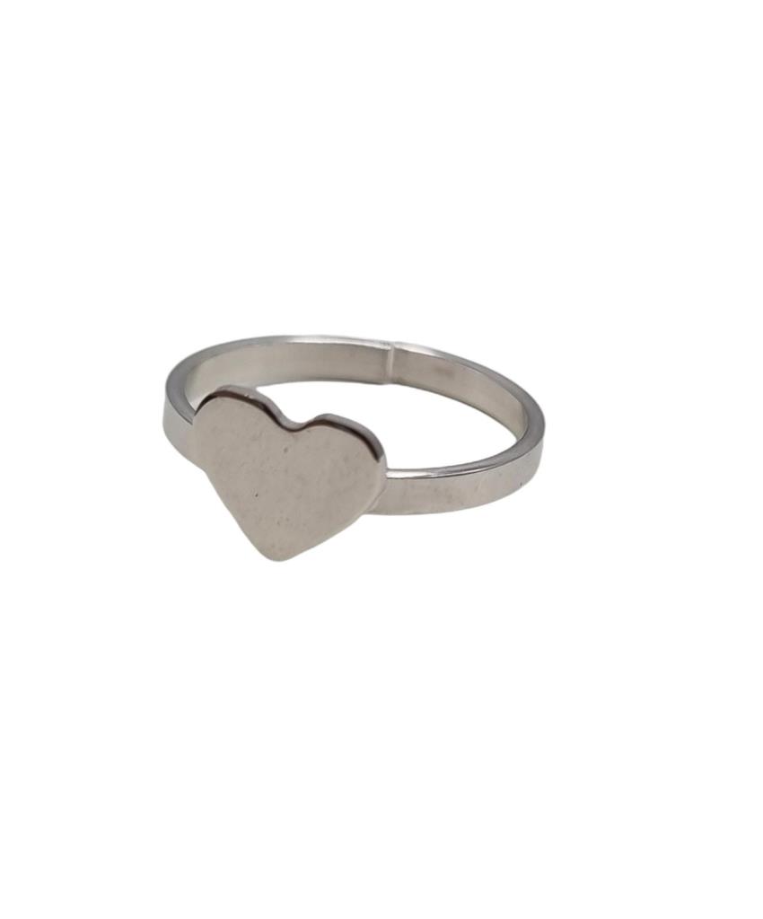 Anello Heart Argento - LORENZO SEGONI SILVER