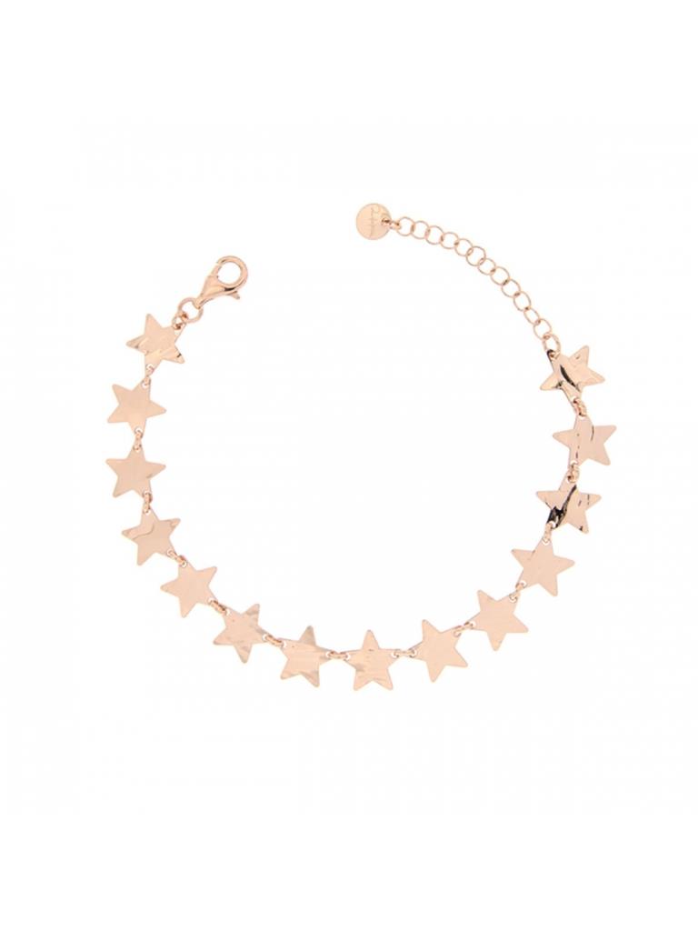 BRACCIALE ARG 925% GOLDENFALL MARTELLATO STELLA - RUE DES MILLE