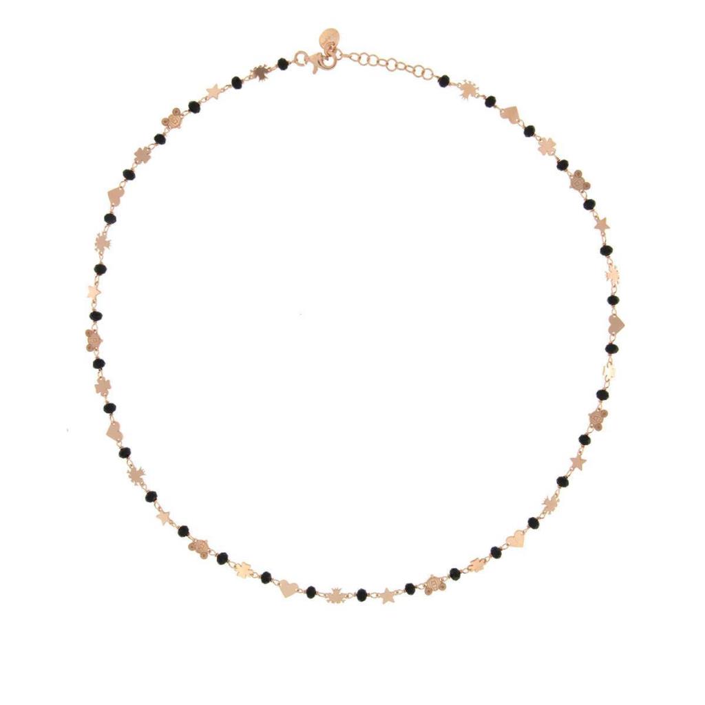 COLLANA MICRO PIETRE NERE - RUE DES MILLE