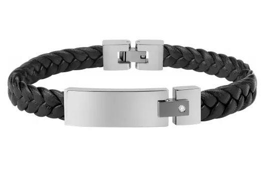 Bracciale Morellato In Cuoio Con Targa - MORELLATO