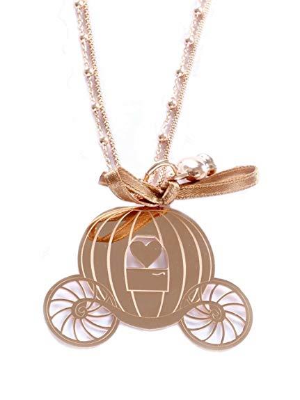 Collana Rue des mille a pallini con ciondolo a carrozza - RUE DES MILLE