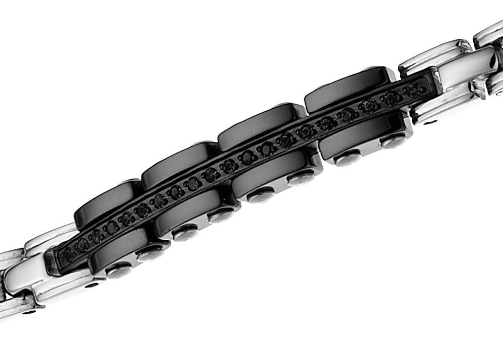 Bracciale Zancan da uomo Acciaio pvd Nero - ZANCAN