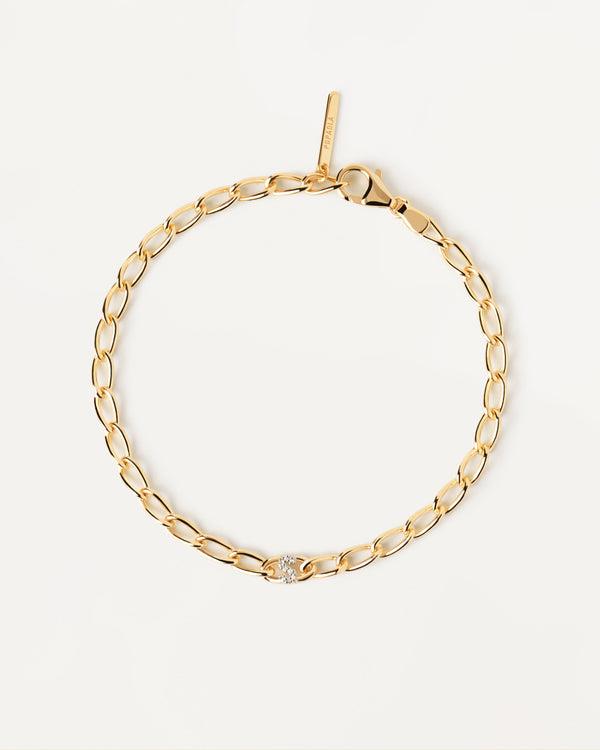 Bracciale a Catena PDPaola Lettera Mini S - PDPAOLA