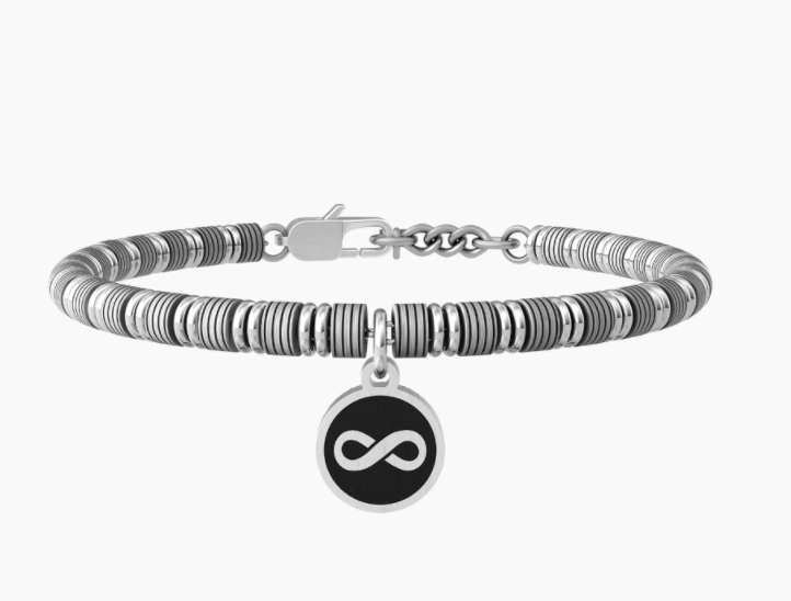 Bracciale Kidult Infinito Nero - KIDULT
