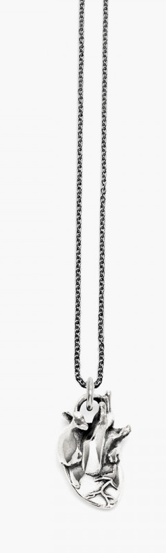 Collana Nove25 Cuore Anatomical - NOVE25