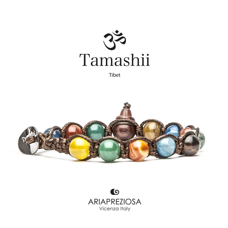 Bracciale Tamashii Agata Striata Mix Colori  - TAMASHII