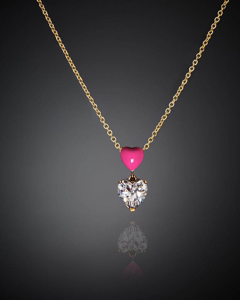 Collana Chiara Ferragni Cuoricino Neon - CHIARA FERRAGNI