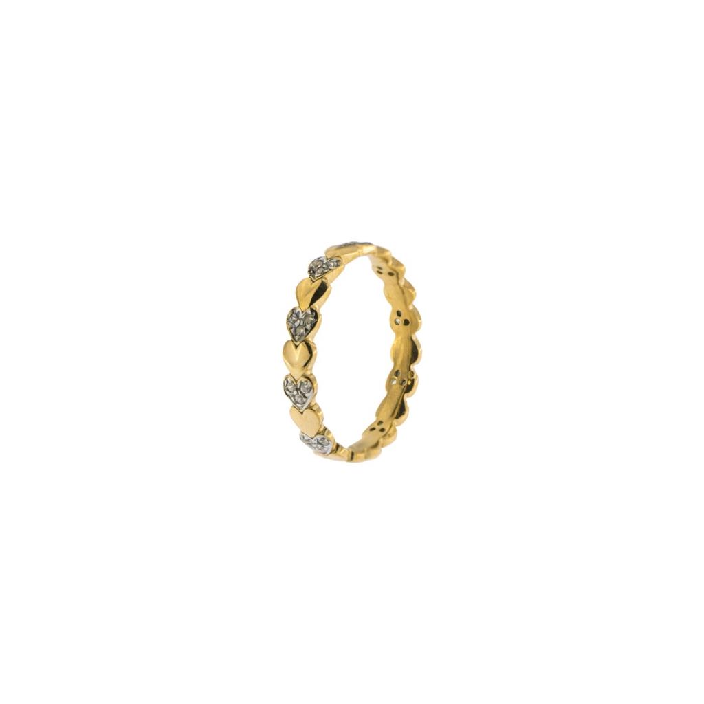 Anello Rue Des Mille Cuori Alternati - RUE DES MILLE