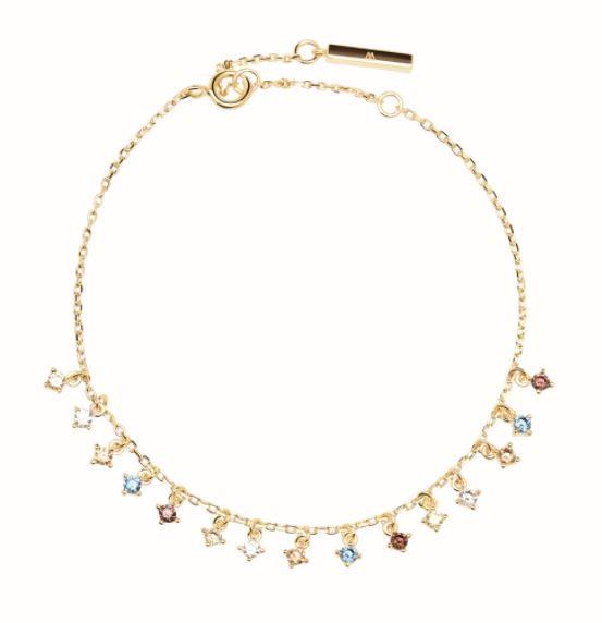Bracciale PDPaola Willow Con Pietre Multicolor - PDPAOLA