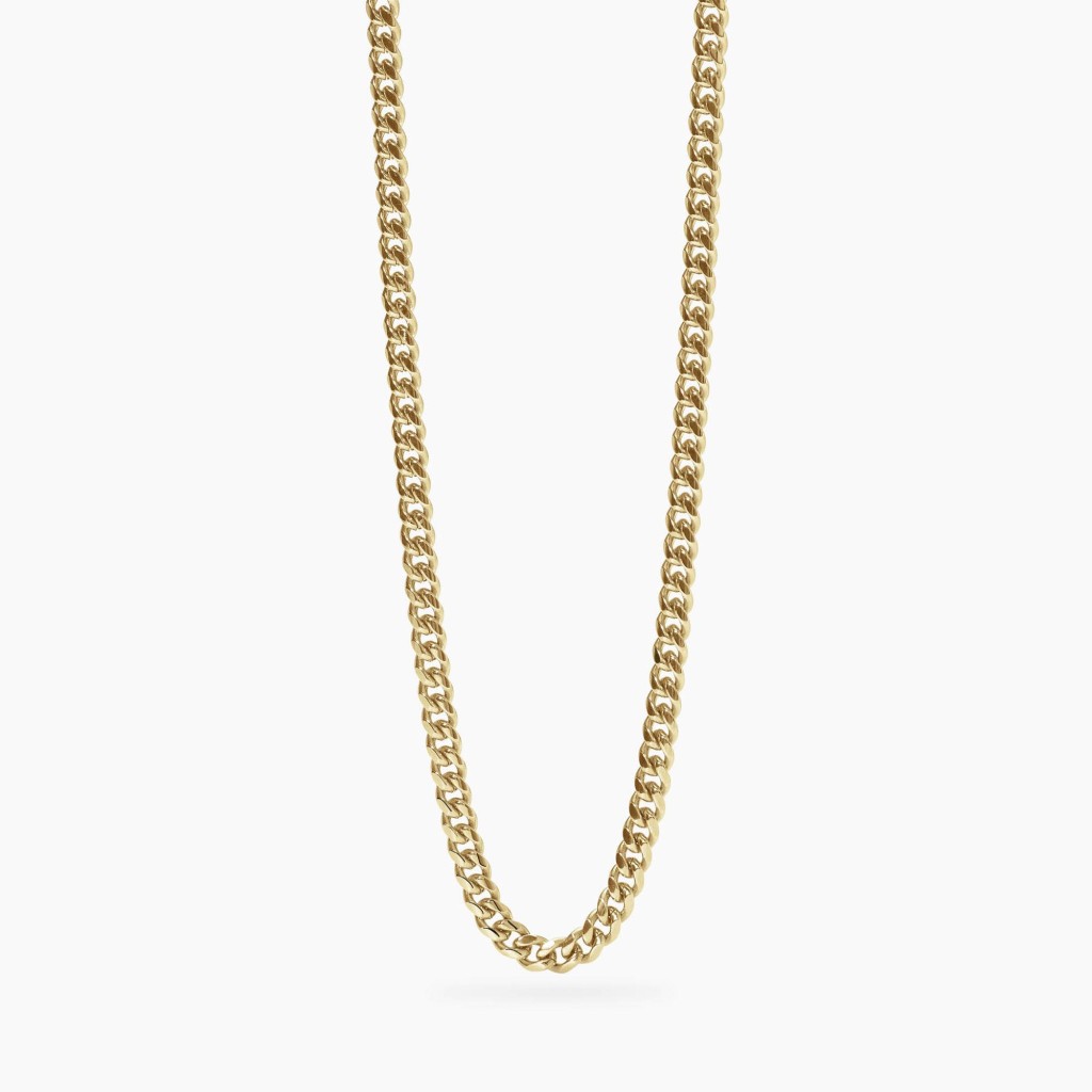 Collana dorata con catena groumette - KIDULT