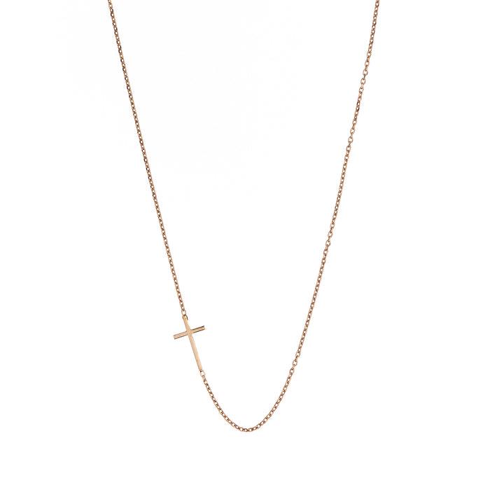 Collana Alisia Argento dorato Cross - ALISIA