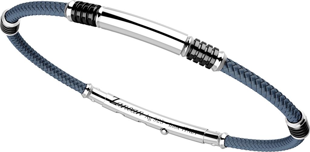 Bracciale Zancan In Kevlar Celeste - ZANCAN