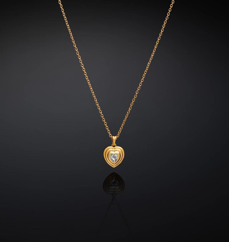 Collana Chiara Ferragni Pendente Bold Strass - CHIARA FERRAGNI
