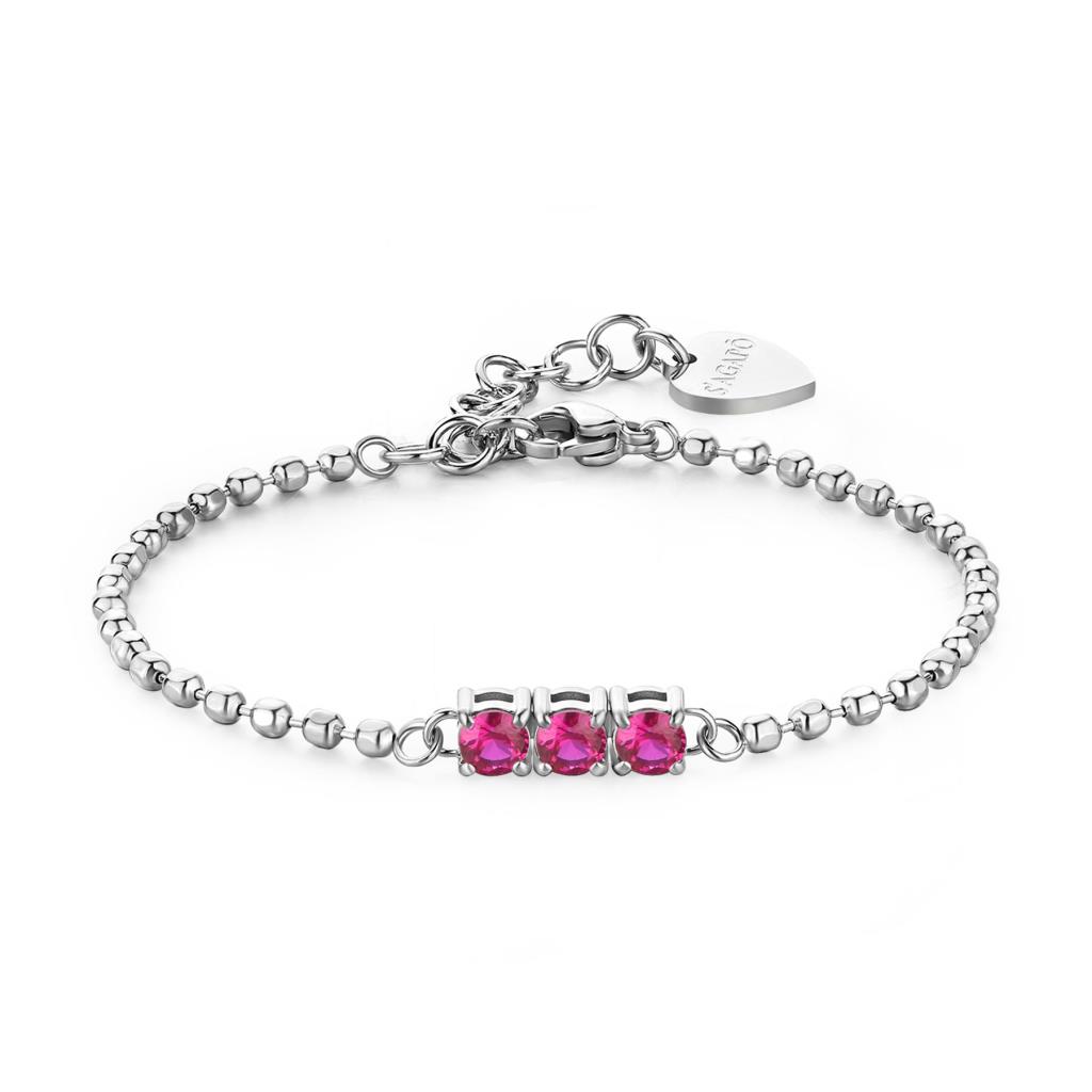 Bracciale S'agapò Dazzly Fucsia - SAGAPO