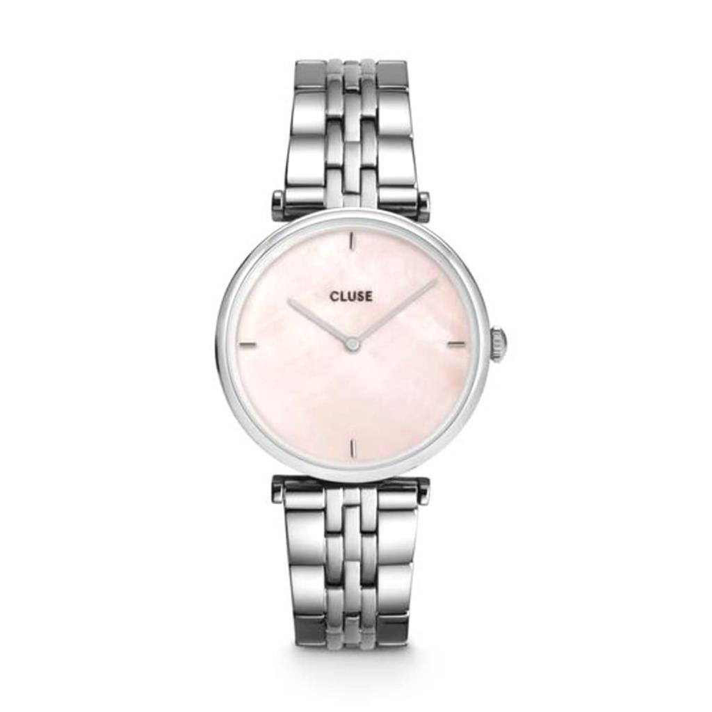 Orologio Cluse Triomphe Steel Pink Pearl, Silver Colour - CLUSE
