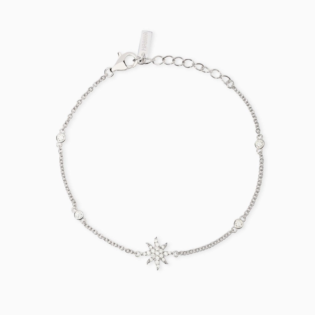 Bracciale con sole e zirconi - MABINA