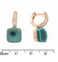 Orecchini Pendente Quadrato - LORENZO SEGONI SILVER