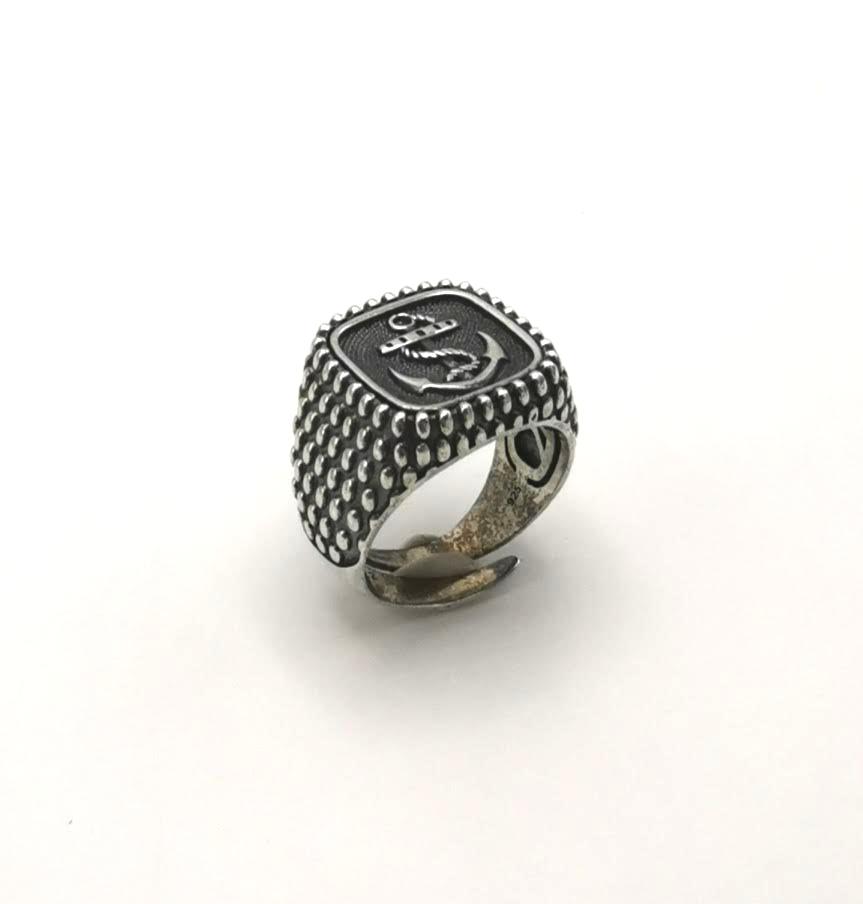 Anello Amantide Con Ancora - AMANTIDE