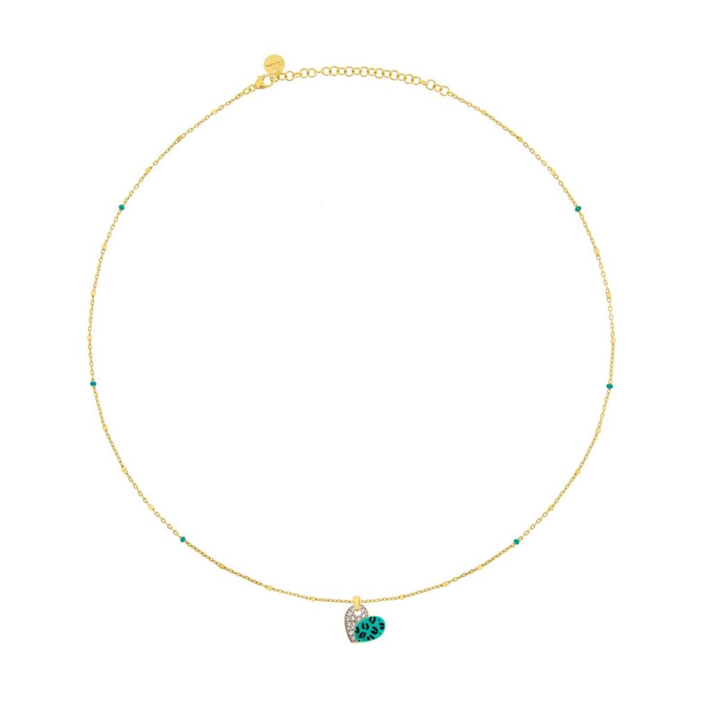 Collana Girocollo Rue Des Mille Cuore Jungle Tribe - RUE DES MILLE