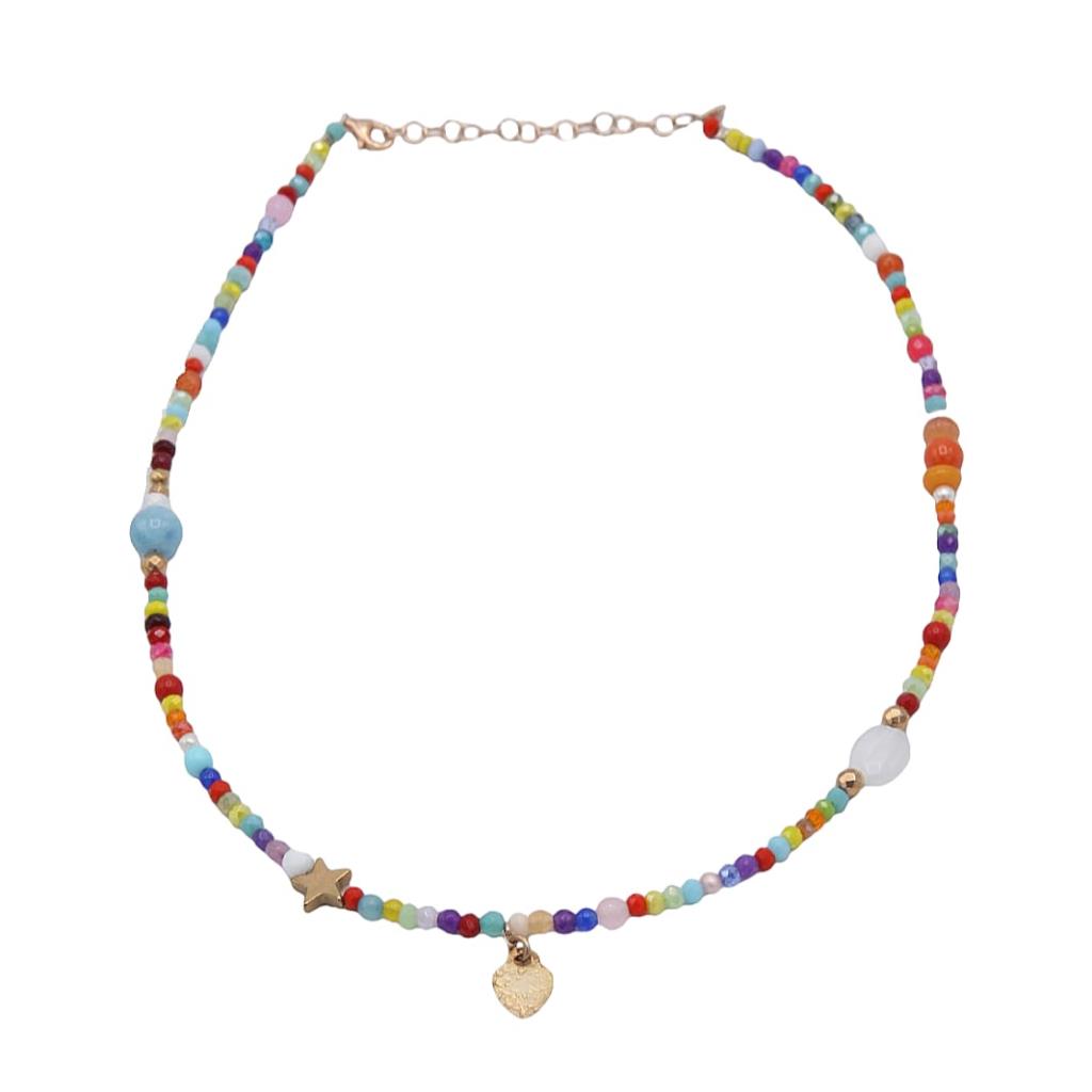 Collana Sacramore Firenze Donna Rainbow Heart - SACRAMORE FIRENZE