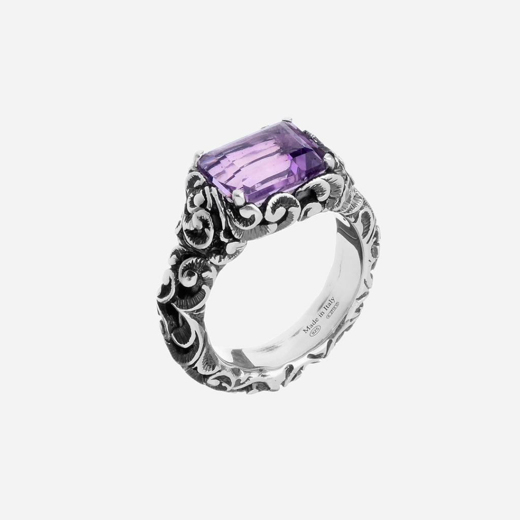 Anello Maria Luisa Jewels Pietra Taglio Smeraldo MARIA LUISA Gioielleria Lorenzo Segoni