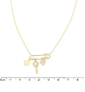 Collana Lucchetto Multiciondoli - LORENZO SEGONI SILVER