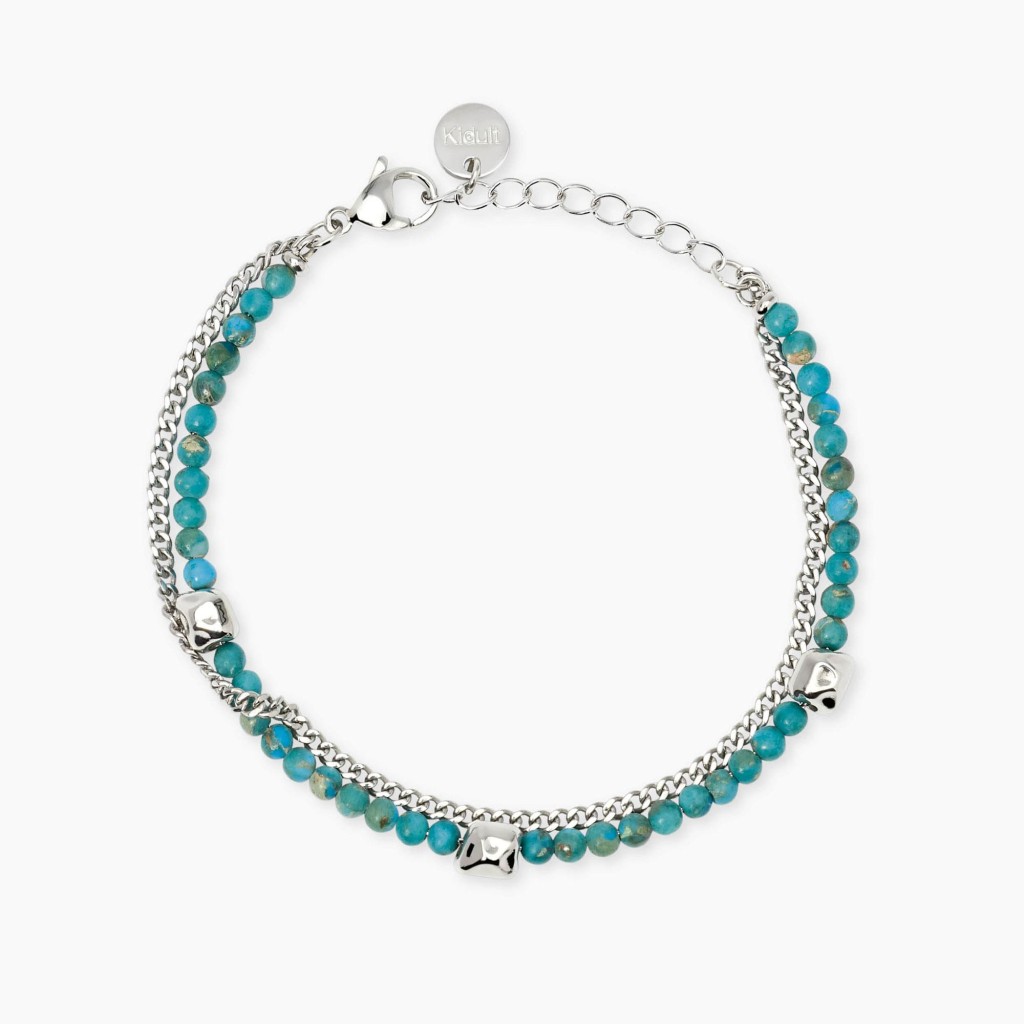 Bracciale regolabile con doppia catena - KIDULT