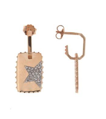 Mono Orecchino Medaglia Stella - RUE DES MILLE