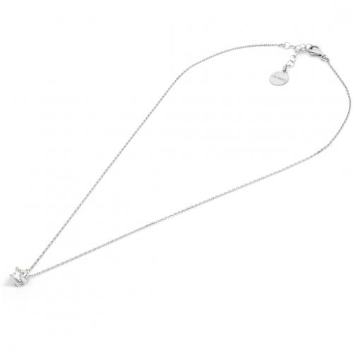 Collana Unoaerre Cubic Zirconia in argento bianco - UNOAERRE