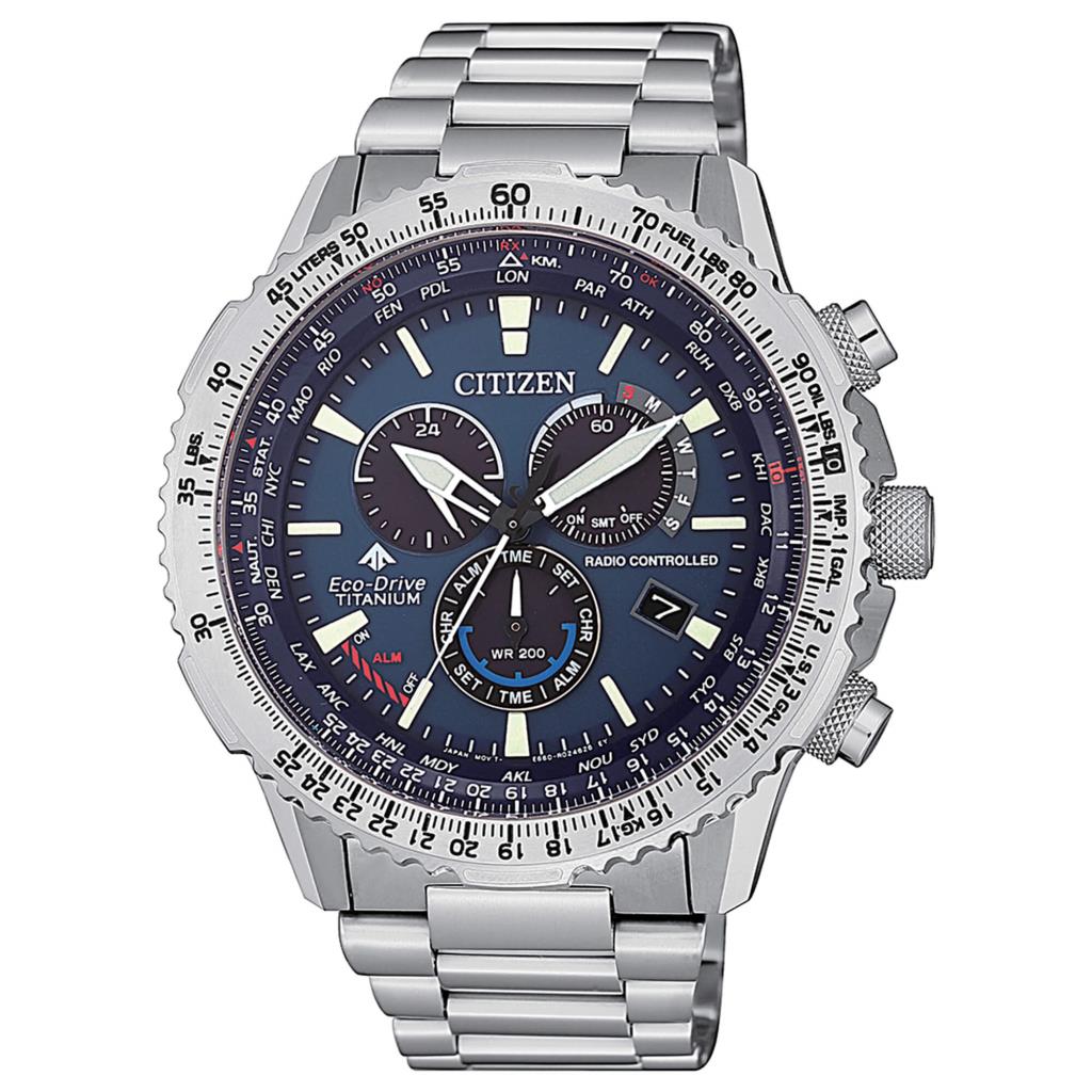 Orlologio Citizen Crono Pilot Super Tiatanio - CITIZEN