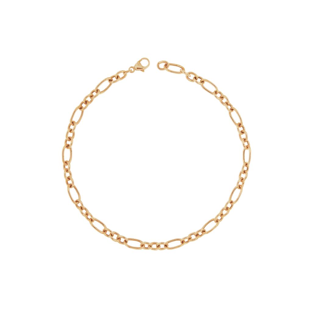 Bracciale Rue Des Mille Base Maglia Alternata 3+1 - RUE DES MILLE