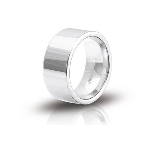 Fede Piatta Erica in argento bianco Uomo Unoaerre  - UNOAERRE