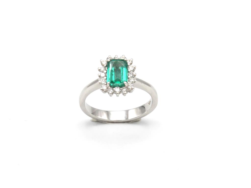 Anello Smeraldo LORENZO SEGONI DIAMONDS Gioielleria Lorenzo Segoni