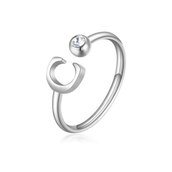 Anello S'agapò Click Lettera C - SAGAPO