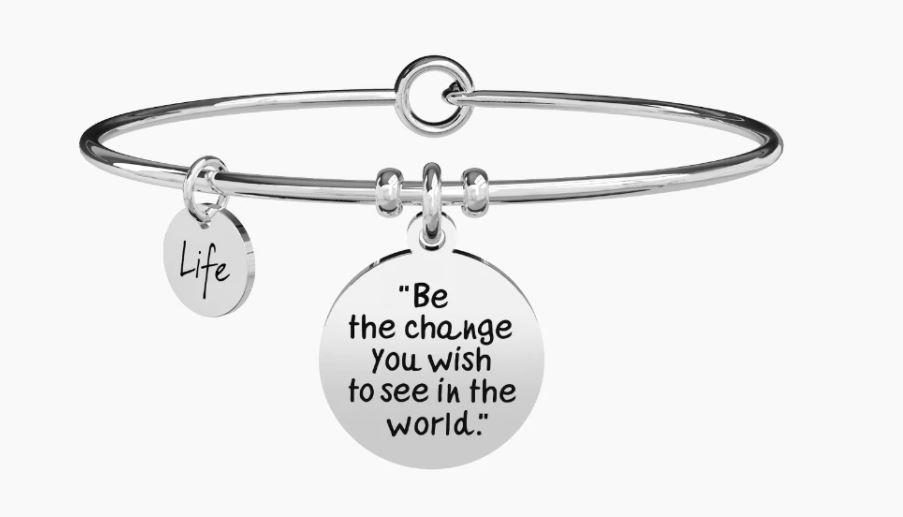 Bracciale Kidult Frase Gandhi  - KIDULT