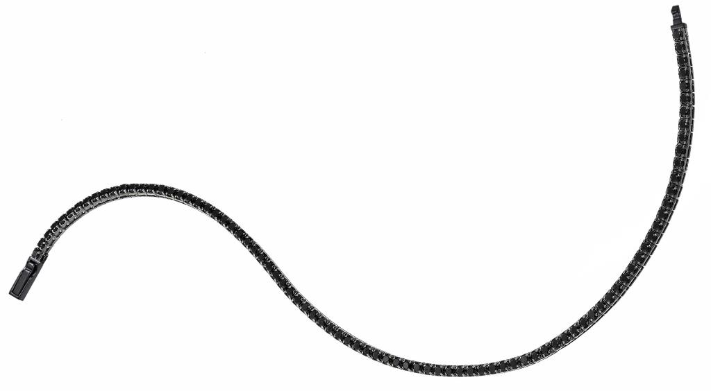 Bracciale Zancan Argento Zirconi Neri - ZANCAN
