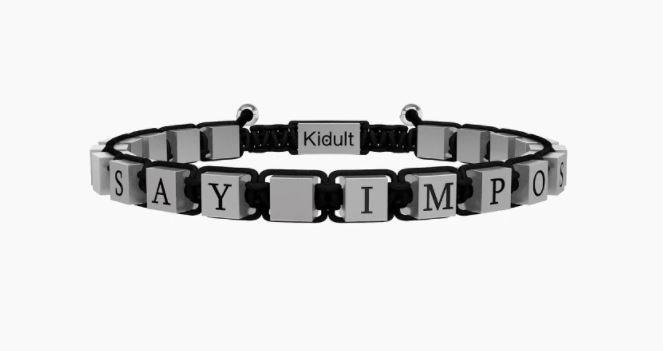 Bracciale Kidukt non dire mai che qualcosa &egrave; impossibile - KIDULT