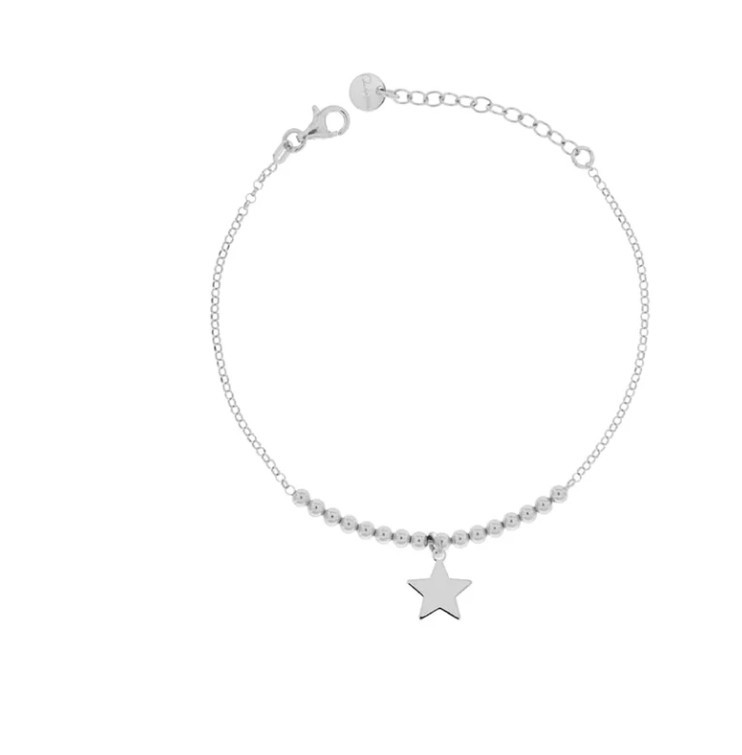 BRACCIALE ARG TIT 925% 1 SOG PL STE RH - RUE DES MILLE