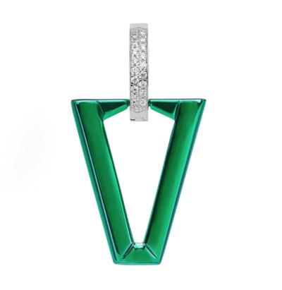 Mono Orecchino Uali Metallic Green Valentina Ferragni - VALENTINA FERRAGNI