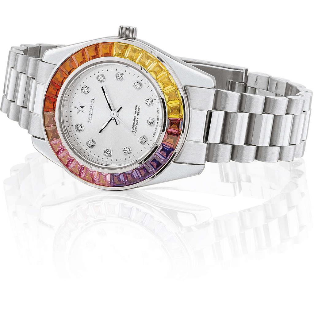 Orologio Hoops Monte Carlo Silver Multicolor - HOOPS